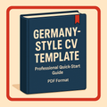 Proven 🇩🇪 CV Template - ATS-Friendly + PDF Guide (UPDATED 2026)
